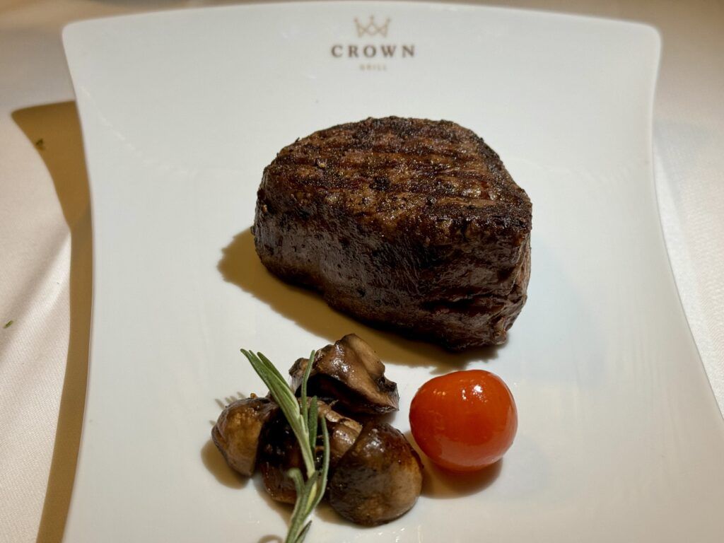 Crown Grill on Sun Princess