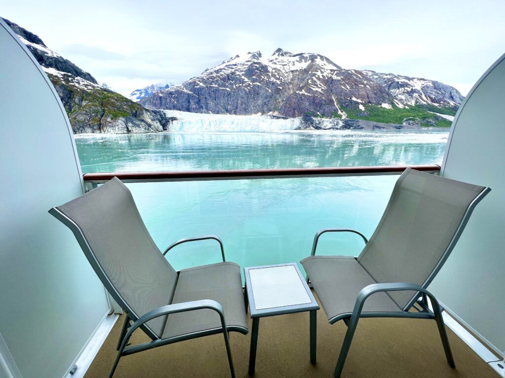 Norwegian Encore balcony room
