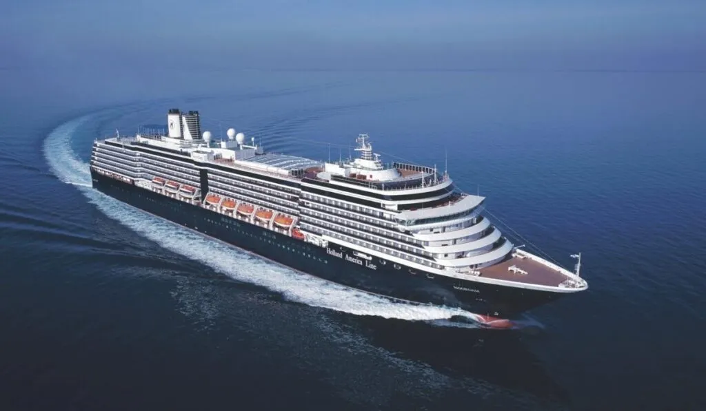 Holland America Noordam exterior aerial