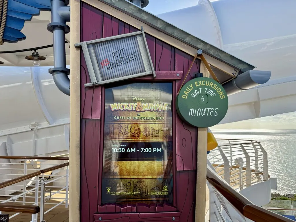 AquaMouse on Disney Treasure