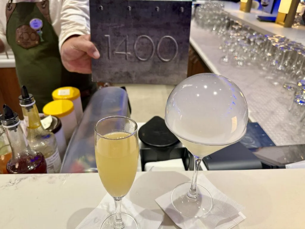 Signature cocktails cost 14 on Royal Caribbean ships